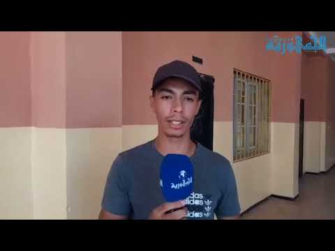 أجواء الاحتفال بفرحة البكالوريا من ثانوية المجاهد محمد بن سونة حي الشهيد احمد زبانة ببلدية ارزيو
