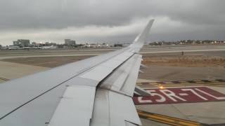 American Airlines A321 Pushback, Taxi and Takeoff from Los Angeles