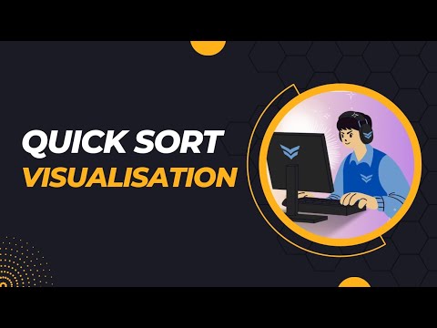 Quick sort visualization using HTML ,CSS , JS || 23B9 || - YouTube
