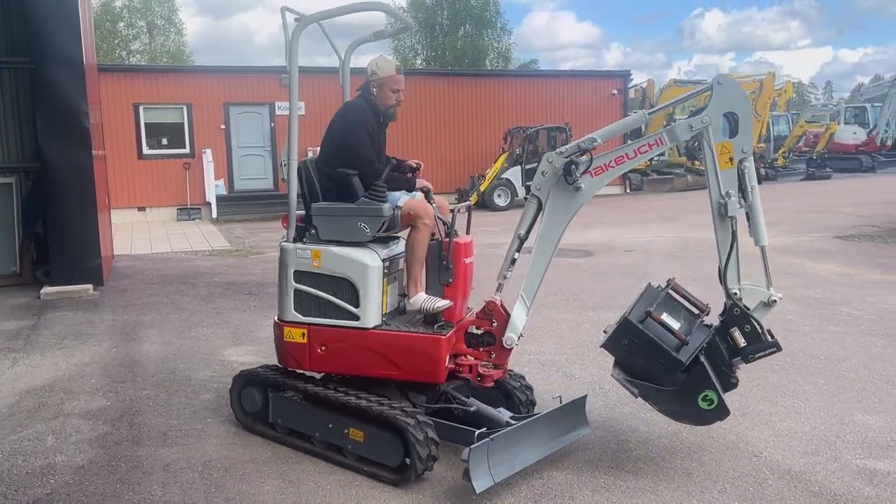 Minigrävare Takeuchi TB210R