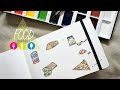 Let&#39;s draw FOOD in Moleskine