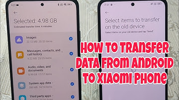 How to transfer data (contacts, photos, music, apps), from Old Android phone to New Xiaomi.