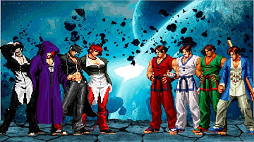 [KOF Mugen] Iori Yagami Team vs Kim Team
