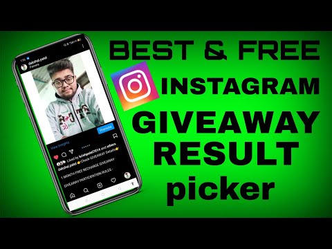 Giveaway Results &| Instagram Random Comment Picker Without Login | Instagram Giveaway Winner Picker
