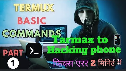 "Tarmax (Termux) Ethical Hacking Tools | Mobile Se Cybersecurity Sikhiye | Complete Ethicalhacking |