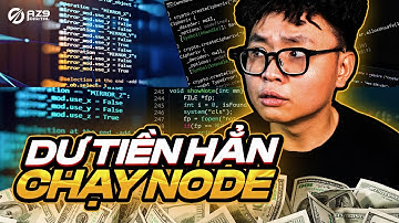 DƯ TIỀN mới chạy node - AZ9 Digital