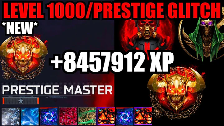 *NEW* LEVEL 1000/PRESTIGE GLITCH SOLO! INSANE UNLIMITED XP/CAMOS! BO7 GLITCHES! BO7 ZOMBIES GLITCH!