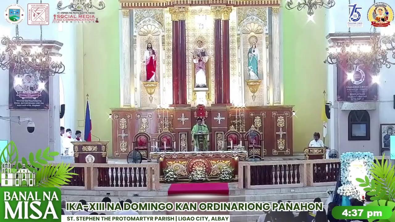 Banal na Misa | IKA-XIII NA DOMINGO KAN ORDINARIONG PANAHON