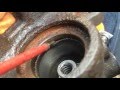 Replacing rear brake caliper seals