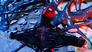 Peter Removes Symbiote with Classic Suit - Marvel's Spider-Man 2