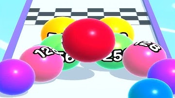 Ball Run 2048 ! All Levels Gameplay (1698-1710) android, ios