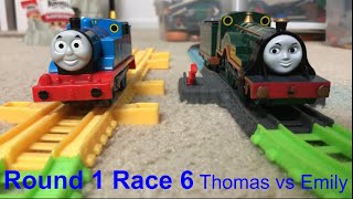 Sodor Races Round 1 Race 6 Thomas Vs Emily