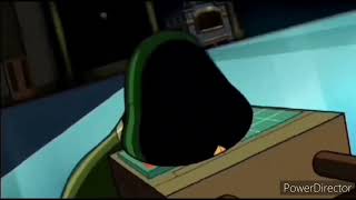 Kiteman With Stretchy Powers Face Stuck On The Board