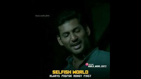 Always Prefer Money First | Selfish World | Whatsapp Status Speech