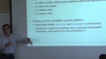 Lecture 27. Prefetching - CMU - Computer Architecture 2014 - Onur Mutlu