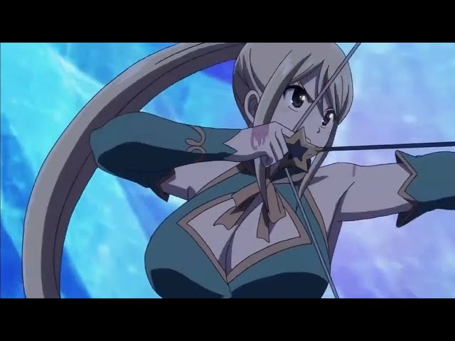Fairytail Lucy's Star Dress Forms English Dubbed - YouTube