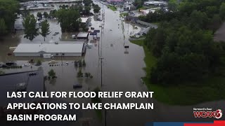 Last call for flood relief grant applications to the Lake Champlain Basin Program