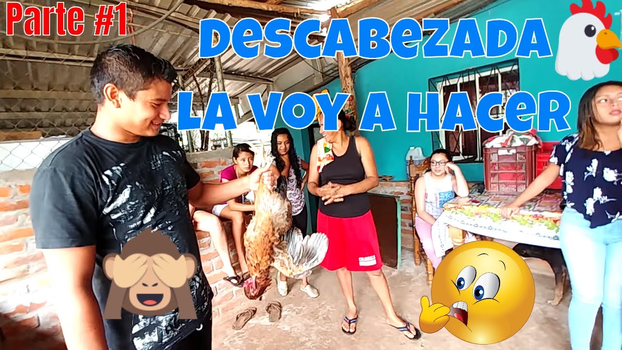 Julito es el elegido para sacrificar la Gallina🐓😟 Panes con Gallina India Salvadoreños. Parte 1 gladys
