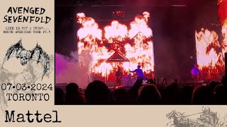 Avenged Sevenfold - Mattel | Live; Toronto (07-03-2024)