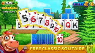 Farm Journey - Tripeaks Solitaire [ Android ] LVL1-5 classic solitaire card game a short video screenshot 4