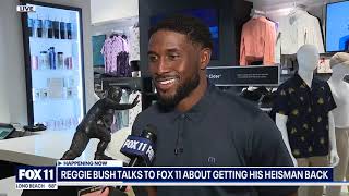 Full Interview: Reggie Bush Gets His Heisman Back & Launches New Clothing Line with Travis Mathew