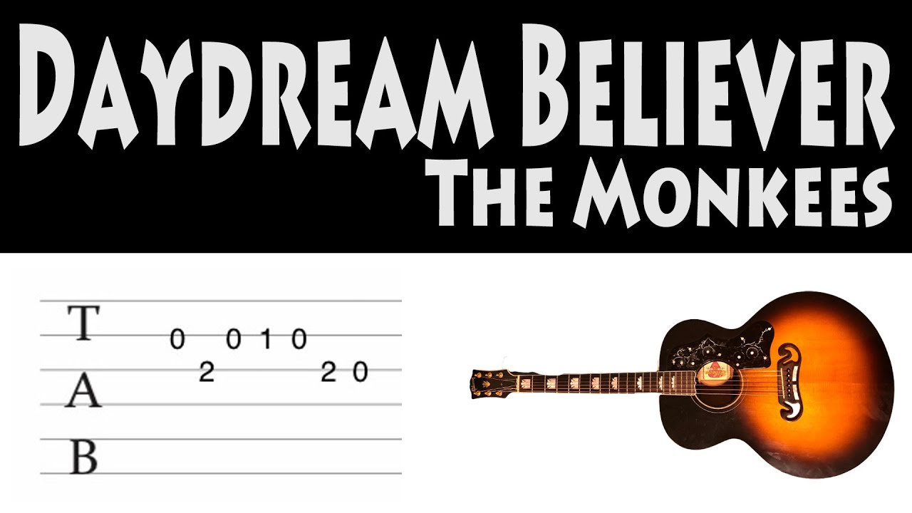 daydream believer guitar chords