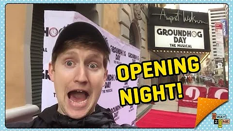 Groundhog Day - Backstage on Opening Night