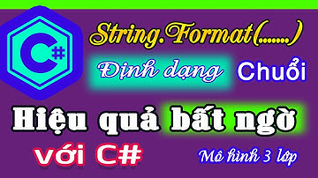 Sử dụng String Format trong C# | NT Software