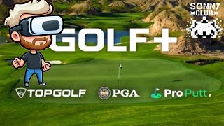 VR GOLF!!!! 9 Holes Of Golf+ w/ Sonny G - META Quest 3!