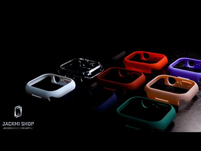 Ốp viền nhựa PC đa dạng màu sắc cho Apple Watch Series 7