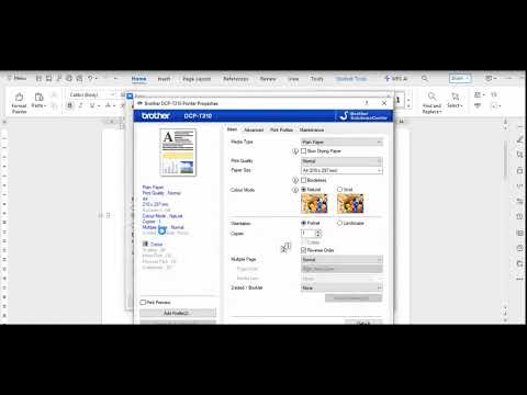 Brother DCP-T310 Printer: How To Print On Envelope