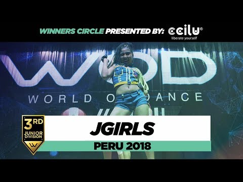 JGIRLS | 3rd Place Junior | Winners Circle | World of Dance Perú 2018 |  #WODPerú18