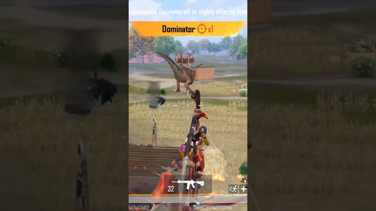 GODZILLA Vs T REX Babyduck Pubgmobile Shorts