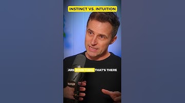 Instinct vs Intuition @GetHarderOfficial  #intuition  #psychology  #mindsciences