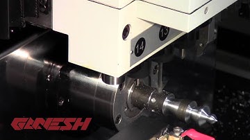 CAMWorks - Swiss Turn Style Machine Programmed using CAMWorks