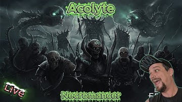🔴LIVE - (Last Epoch) Necromancer Build! End Game Grind! Learning Gear Understanding! SHORTS