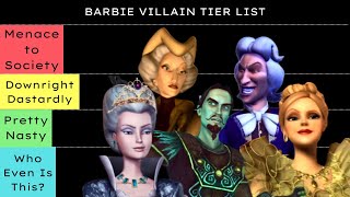 Ranking the Villains in Barbie Movies