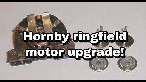 Hornby D49 ringfield motor upgrade! #67