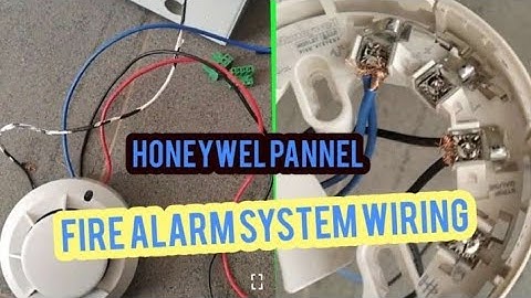 #Honeywell fire🔥 smoke detector and hooter wiring | Mr Battery