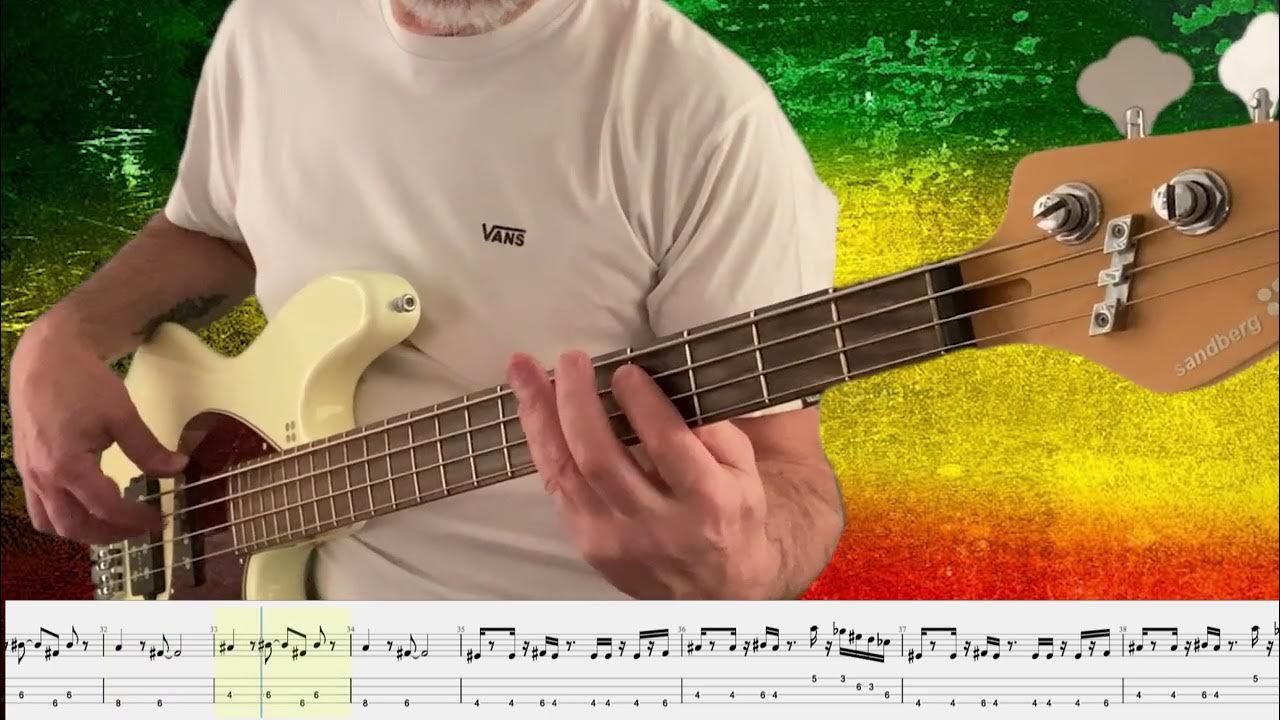 BOB MARLEY WAITING IN VAIN BASS COVER & TAB YouTube