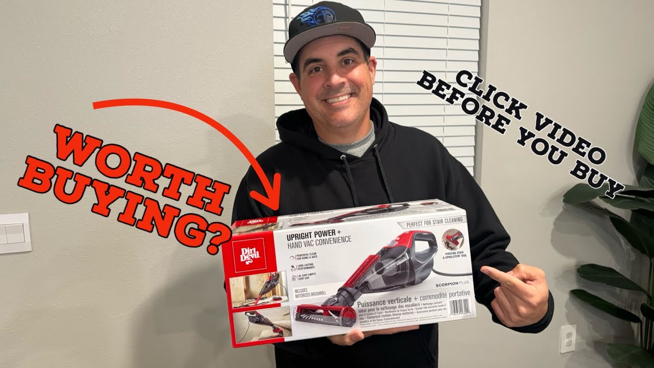 Power in Your Palms: Dirt Devil Scorpion Quick Flip Corded Handheld Vacuum Review