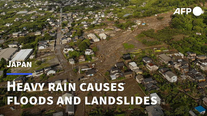 Southwest Japan devastated after heavy rain causes floods and landslides | AFP
