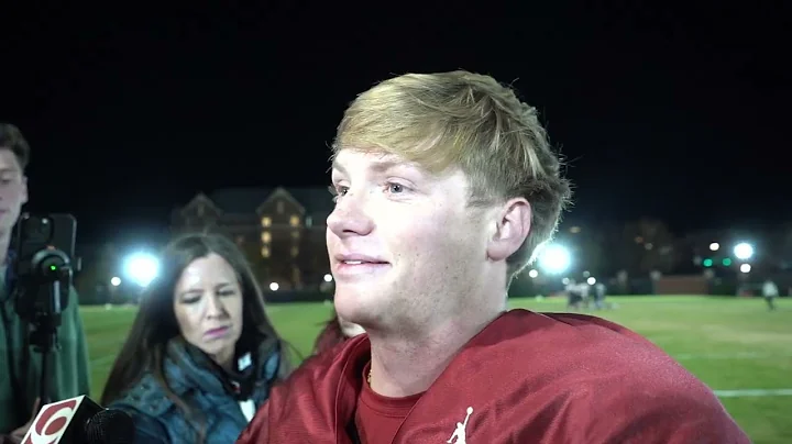 OU Football: Tate Sandell Interview | December 10, 2025
