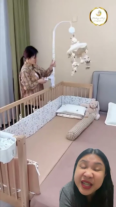 TEMPAT TIDUR BAYINYA BISA DI SAMBUNG | Skolastika Adriana #shorts