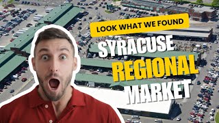 We found the best thing ever!!! At the Syracuse regional market 