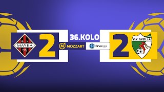 Mozzart Bet Prva liga Srbije 2023/24 - 36.Kolo: MAČVA - INĐIJA TOYO TIRES 2:2 (1:1)