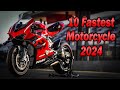 Fastest Street-Legal Motorcycles of 2024 |Top 10 Fastest superbikes | SK | ducati superleggera v4