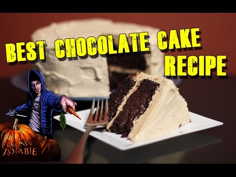 Amazing Chocolate Cake Recipe | Cooking With The Vegan Zombie