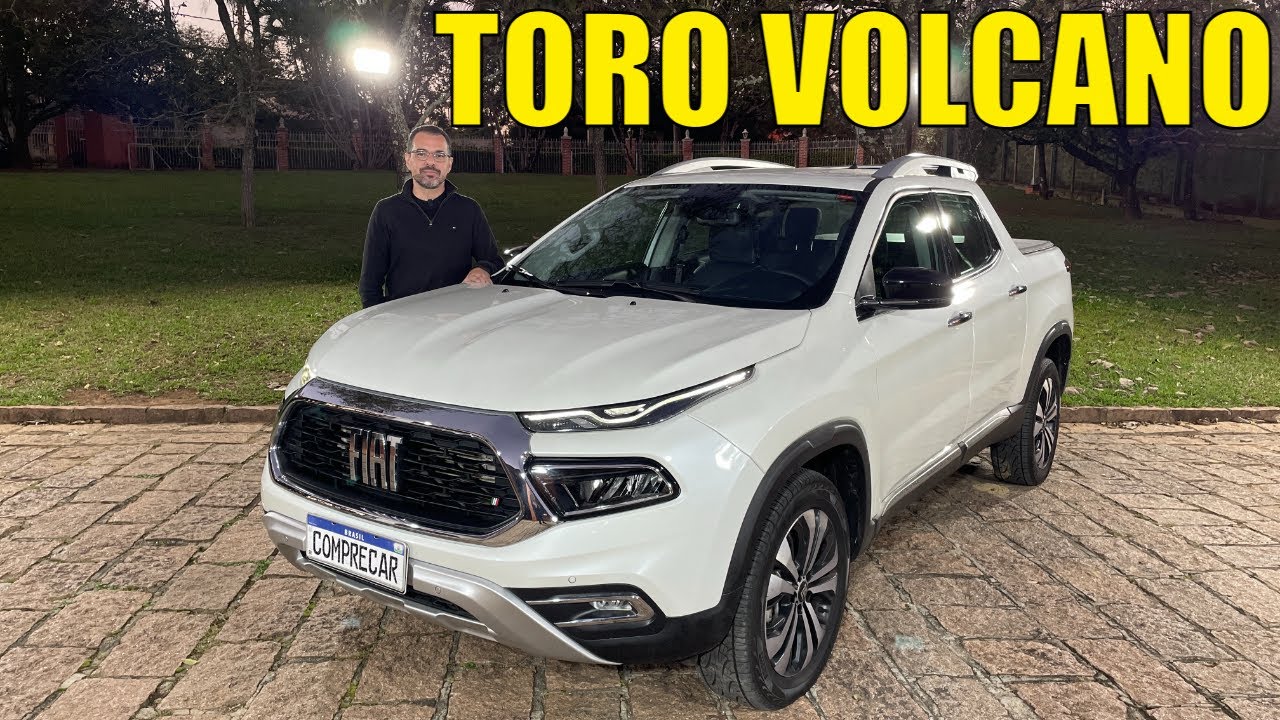 Avaliação: Fiat Toro Volcano 2.2 Diesel 4x4 2025 - Mais potente e econômica