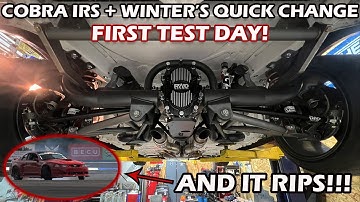 First Test Day On The Cobra IRS + Winter